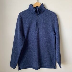 Beverly Hills Polo Club Navy Half-zip Pullover Size Large